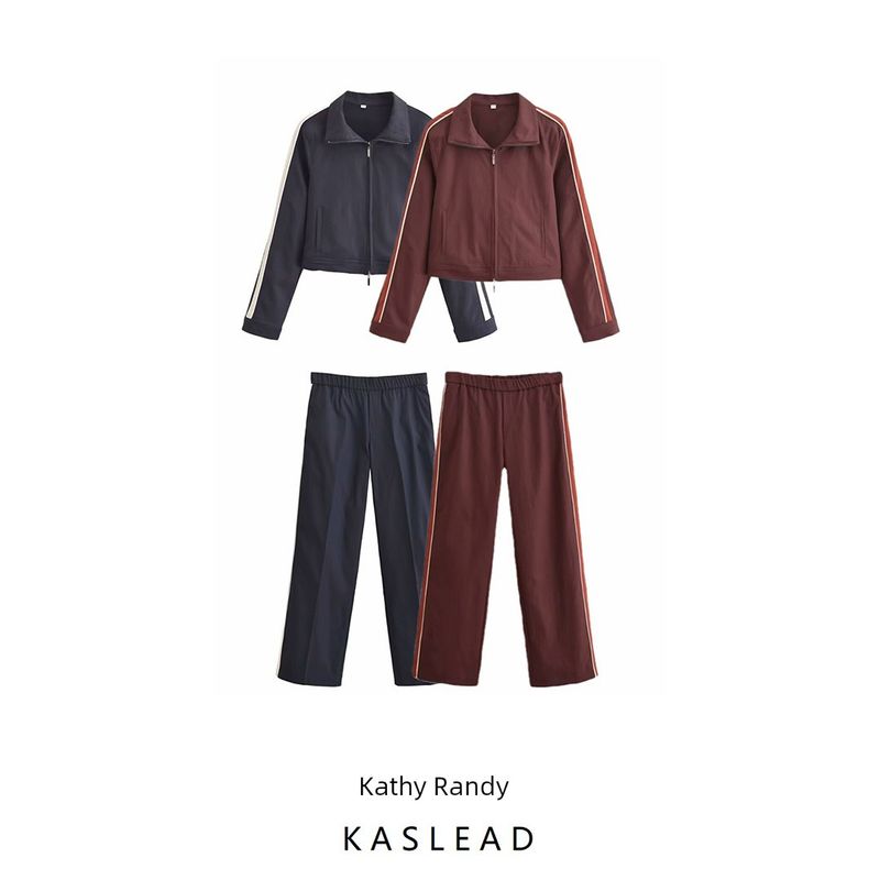 Kaslead New Arrival Women's Clothing Fashion Style Fashion Long Sleeve Jacket Outwear Pants 4341831 5030504