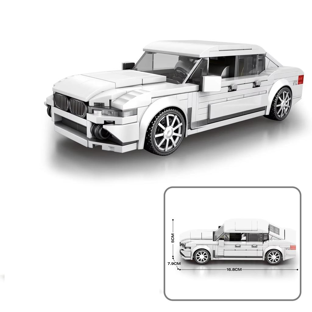 Ungiftig 398 Teile Berühmtes Auto Bausteine Klassisches Speed Sportwagen Fahrzeugmodell Steine Sammlung Display Kinder DIY Spielzeug Feiertagsgeschenke