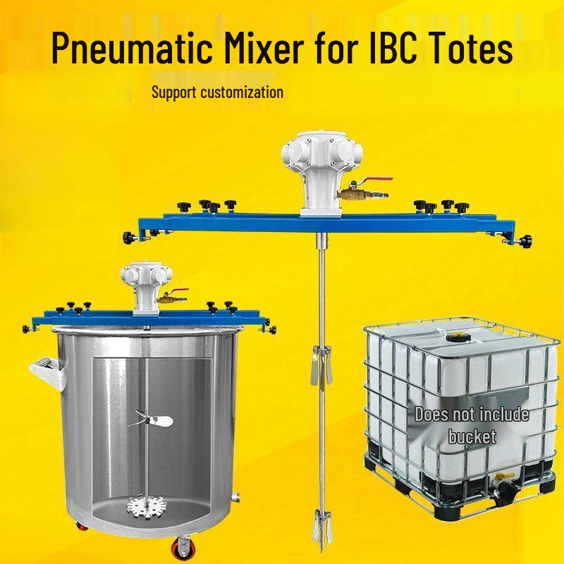 Hai Ao De Industrial IBC Tote Paint Mixer CN plug (adapter included)