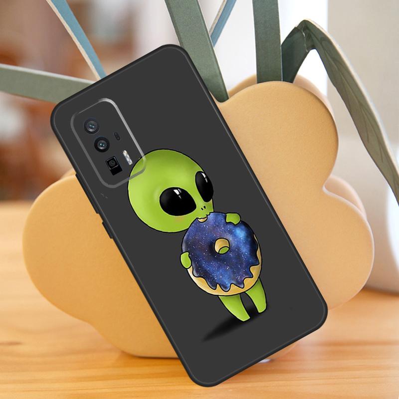 Funny Alien Case For POCO X6 F6 Pro M6 X3 X5 M5s F3 F5 Xiaomi 14 Ultra 12 13 Lite 11T 12T 13T Pro Cover