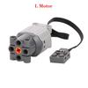 Technisches MOC Power Functions Servo Teile Zug Buggy M Motor 8883 Modifizierte IR Fernbedienung Power Gruppe Sets Lithium Batteriebox 9686