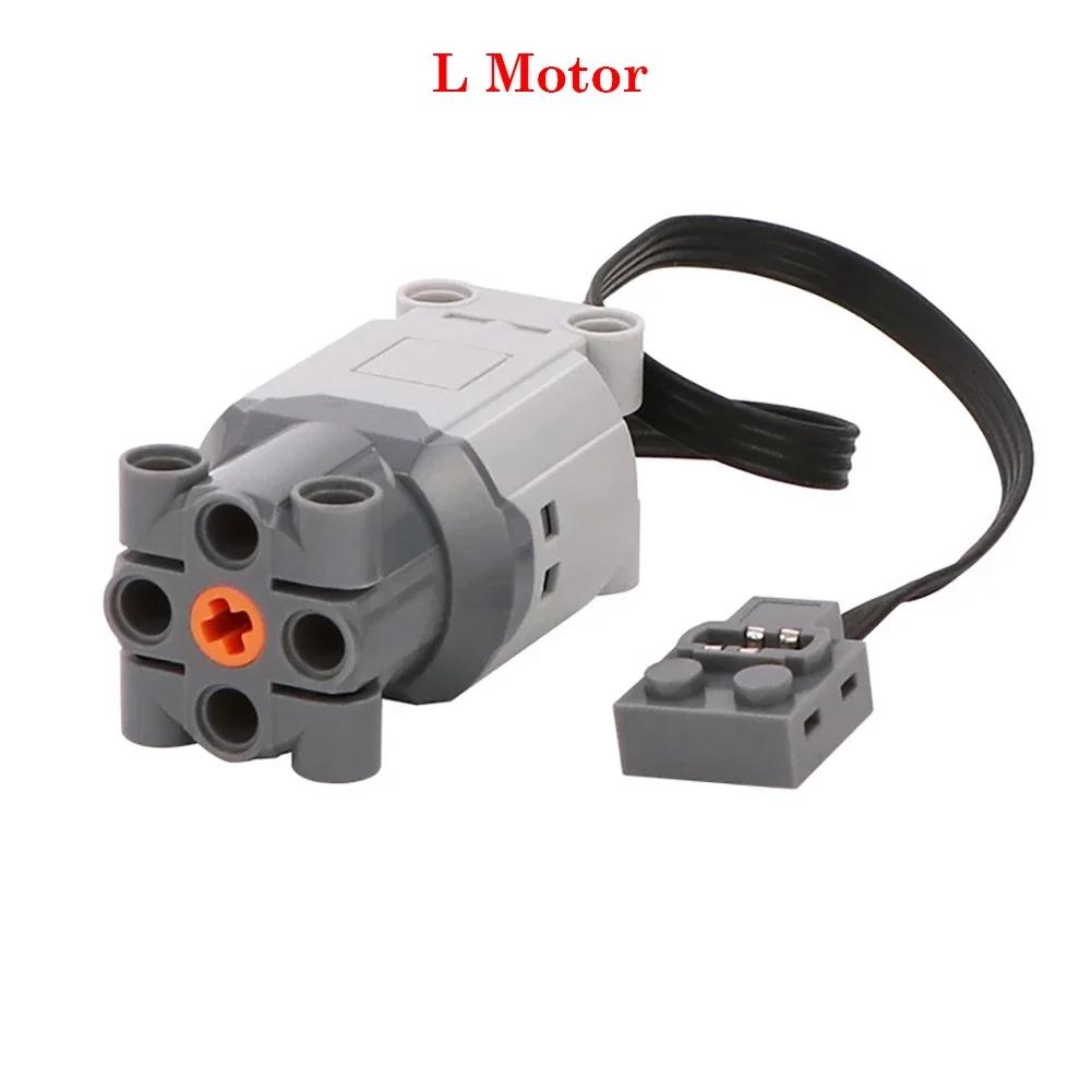 Technisches MOC Power Functions Servo Teile Zug Buggy M Motor 8883 Modifizierte IR Fernbedienung Power Gruppe Sets Lithium Batteriebox 9686
