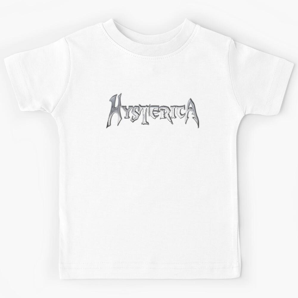 Hysterica heavy metal band Sweden Kids T-Shirt 100