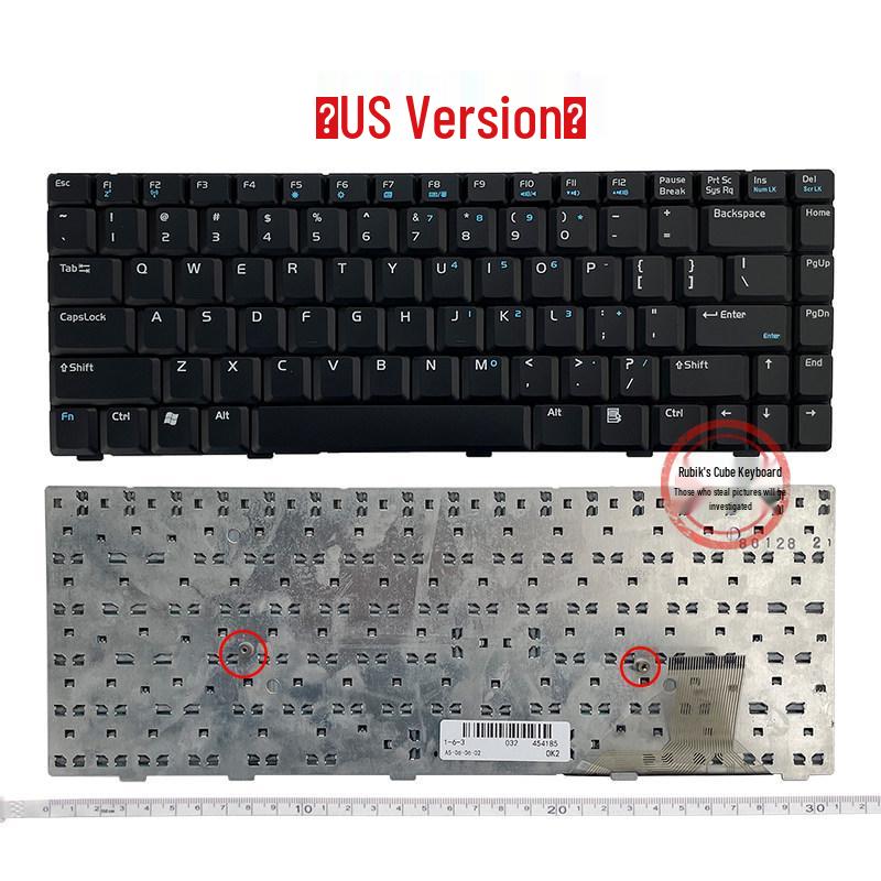 Compatible Keyboard for ASUS A8Jn/Jp/He/Ja/E/TC/JV/JS/TM, F8V, F8SV, Z99F, F8T Models