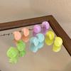 Candy Color Ball Stud Earring Resin Fashion Earring Sweet Women's Earring  Women