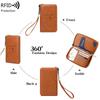 New Passport Bag Long Zipper Passport Clip Multifunctional Travel Storage Document Bag