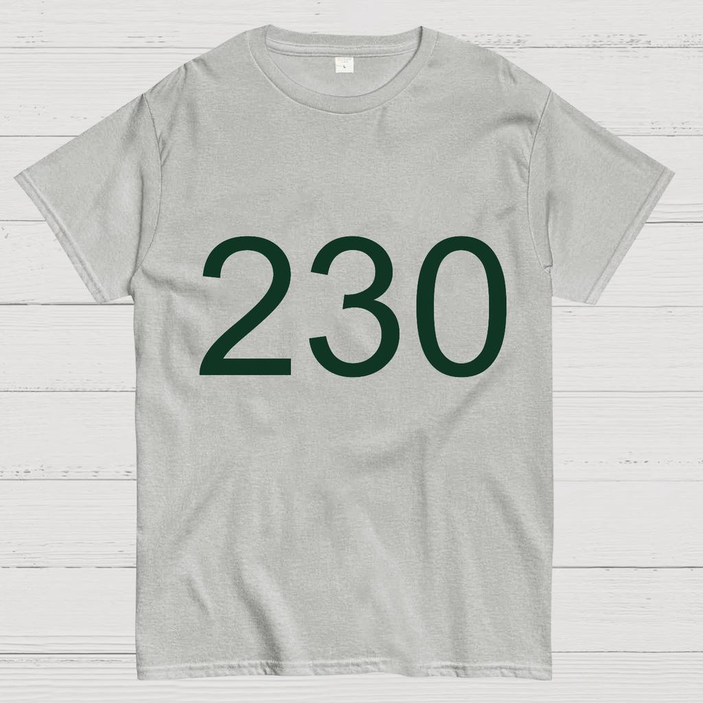 Number 230 Game Movie Cotton Summer Casual Cool Loose T-Shirt