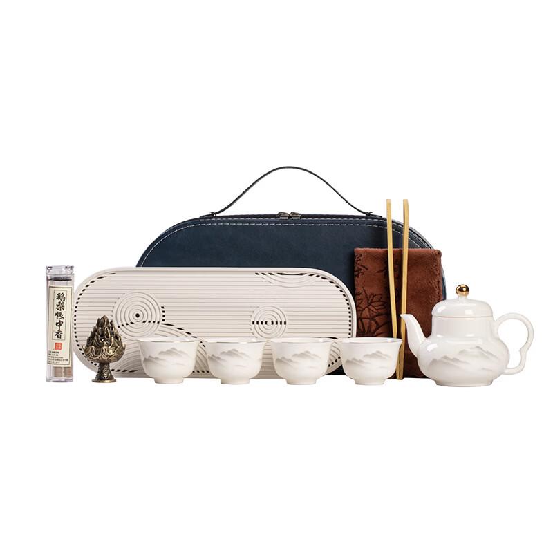 Chaxun Portable Ceramic Travel Tea Set