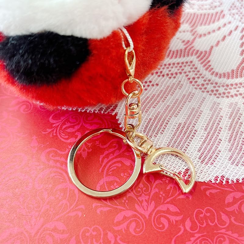 MANCOTTON 10cm Attributeless Plush Toy, Mahjong Panda, Red [Used]