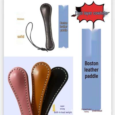 Boston Self-Defense Leather Bat: Girls' Fitness Defense with Built-in Lead Block, Cowhide Top Layer