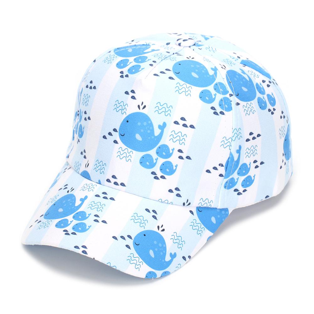 Children's Cartoon Animal Baseball Caps - Spring/autumn - Boys' Cute Beanie Hats - Girls' Sun Hats