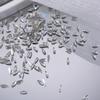 100Pcs Ultra-Shiny Horse Eye Zircon Nail Art  Clear Waterdrop Shaped Mini Flatback Stones 3D Gems Nail Decora