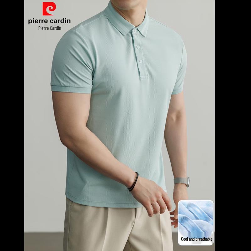 Pierre Cardin Men's Breathable Pique Polo Shirt