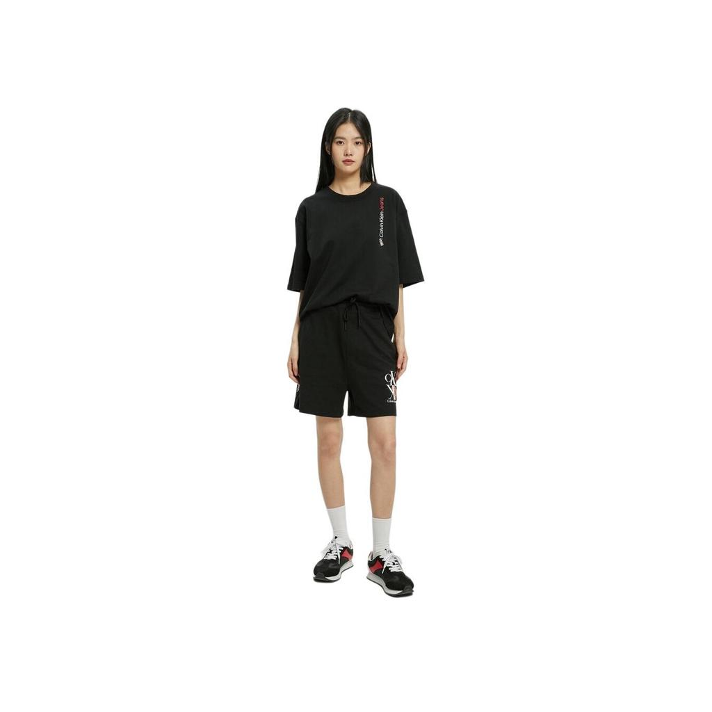 Calvin Klein Unisex Breathable Pure Cotton Casual Shorts Unisex Shorts J400173-BEH