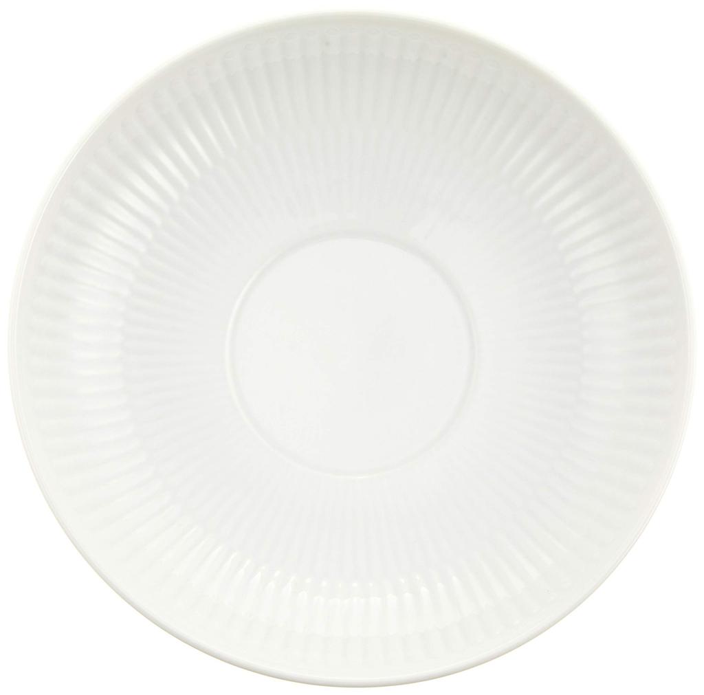 [Officially Imported] Royal Copenhagen White Fluted High-Handle Cup & Saucer, 240ml, Wedding Gift, 1017384