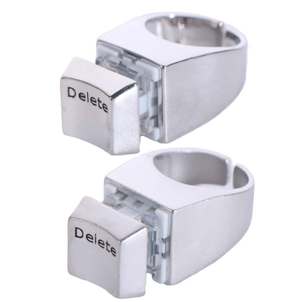 Mechanical Keyboard Delete Keyboard Ring Bright Fog Keyboard Ring Opening Delete Ring Men Women