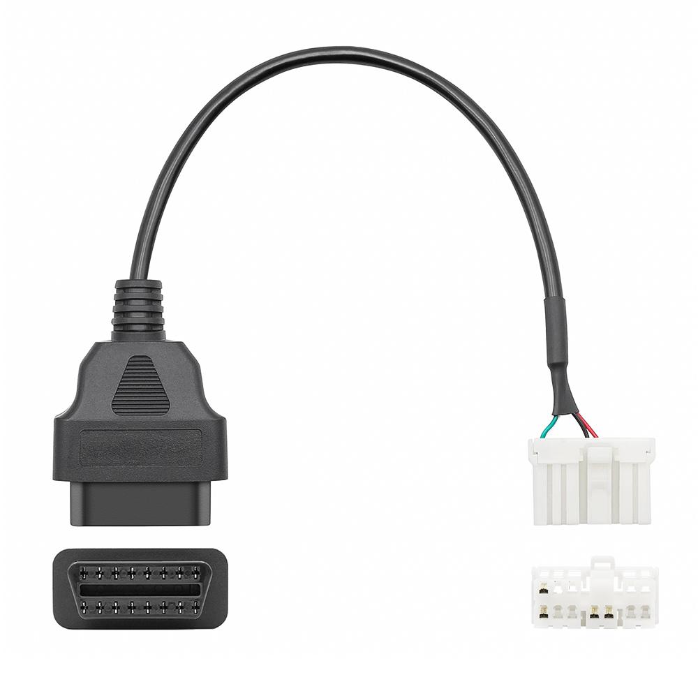 For Tesla 12pin 20pin 26pin To 16pin Male Female OBD2 Cable Connector Model 3 Model Y OBD 2 OBDII Diagnostic Tool Auto Adapter