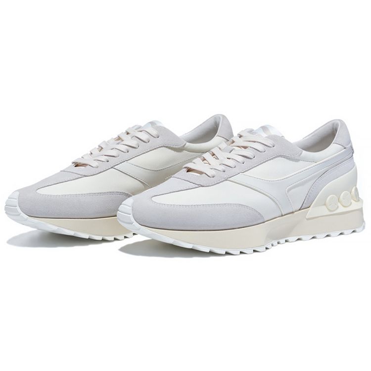 Li-Ning 1990 Classic Retro Running Low-Top Lifestyle Shoes Women sneaker Off-White ALJT042-3