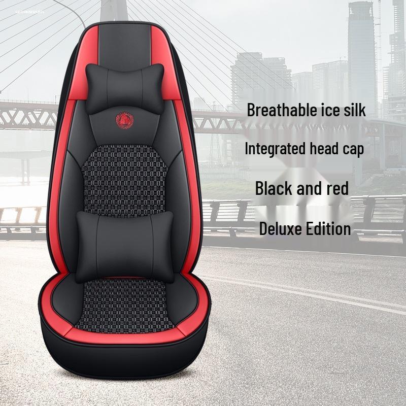 SAIC Hongyan Jieshi C500/M500/C350 Truck Leather Seat Cover Cushion - King Kong Series, Full Wrap