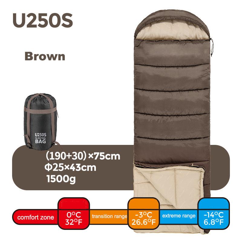 

Новый чехол для кемпинга серии U из хлопка, сверхлегкий спальный мешок для 2 человек для путешествий на открытом воздухе