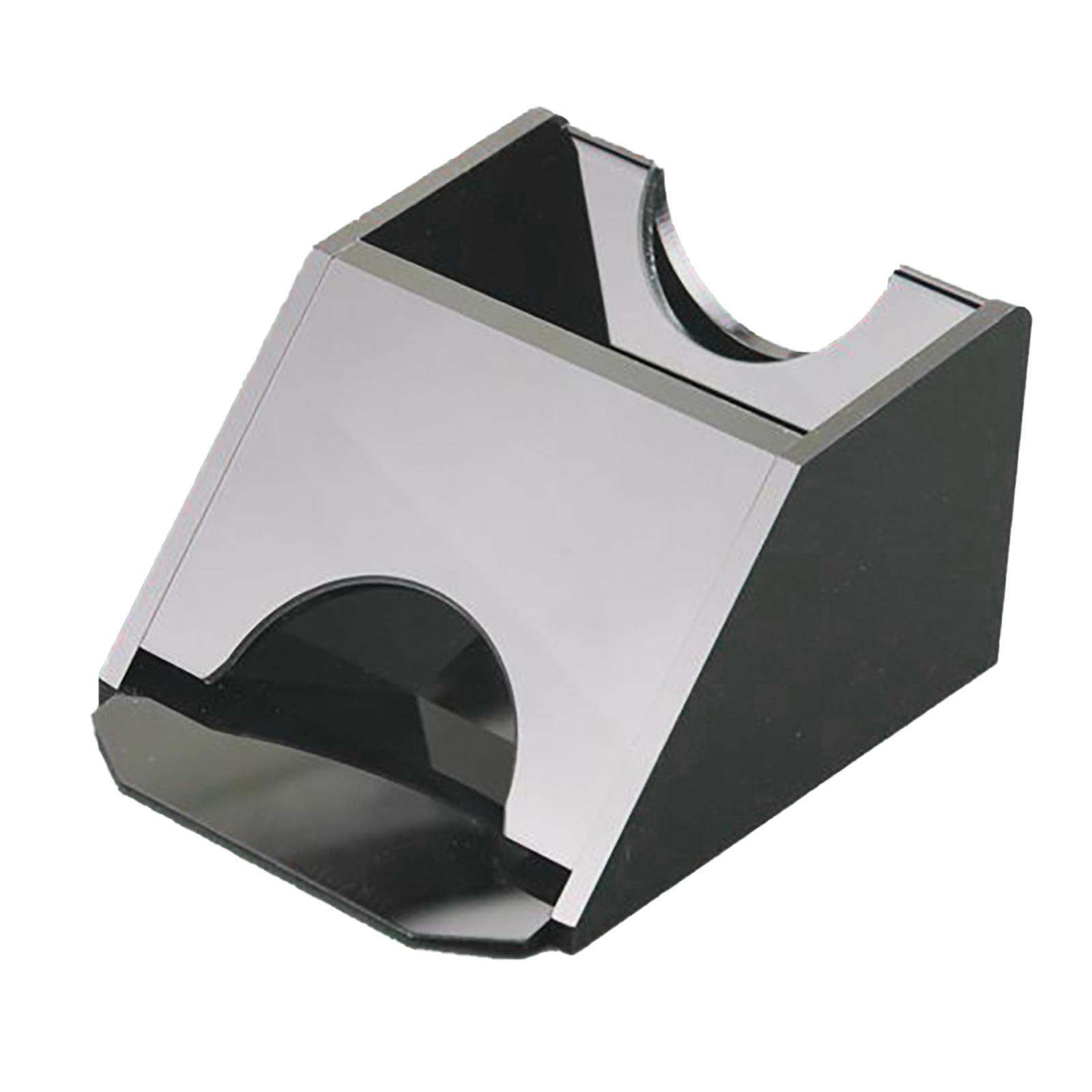 

1 колода акриловых игральных карт раздающий башмак покер дилер игральные карты раздающий башмак казино игровой стол аксессуар прочный чёрный