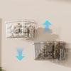 Wall-Mounted Ginger Garlic Storage Basket