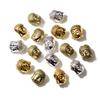 20pcs 11*9*7mm Antique Bronze Gold Silver Plated Buddha Head Spacer Beads Charms Diy Beaded Bracelets Jewelry Handmade Making