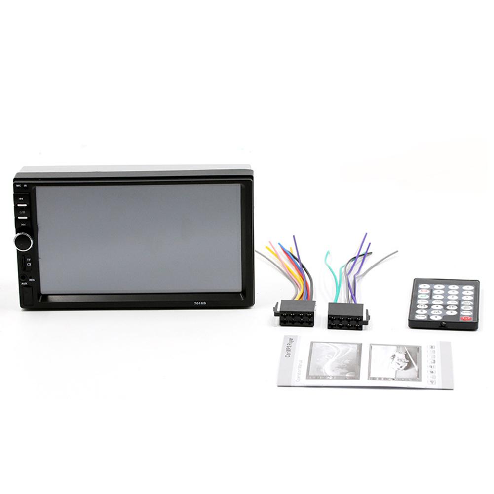 7018B Double 2 Din Car Video Player 7 inch Touch Screen Multimedia Player MP5 Player USB FM