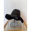 Used KIJIMA TAKAYUKI Wide Brim Rabbit Hair Hat Black 3 Made In Japan
