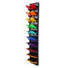 Hat Organizer Spring Clips Space Saving Plastic Wall Mount Closet Hat Rack Holder for Bedroom