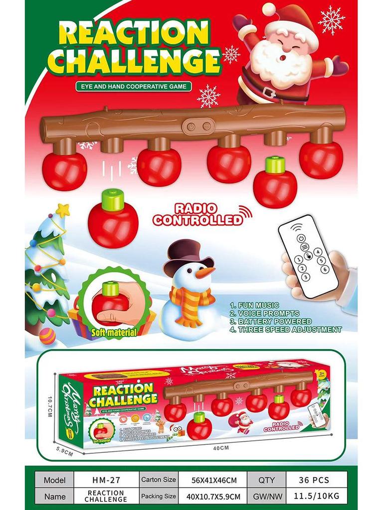 Cross-Border Christmas Educational Grab Stick Machine for Children's Sensory Integration Training