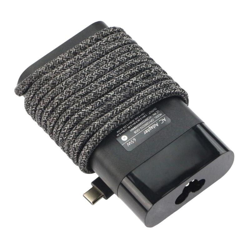 20V 3.25A 65W USB C Charger Fast Speed Travel Power Adapter for Models