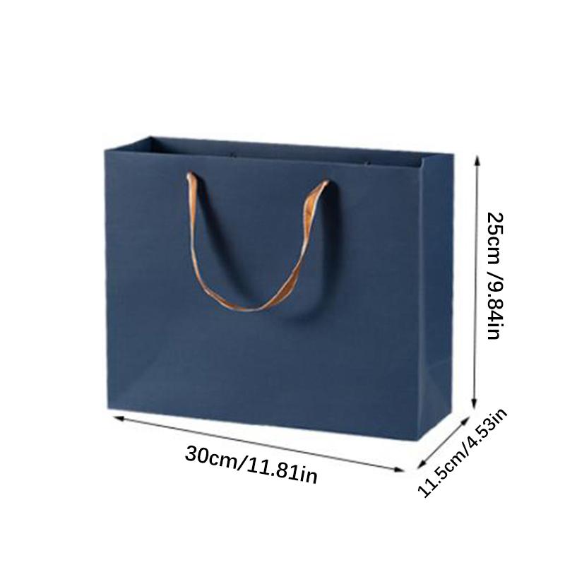 2PCS Elegant Gift Bags For Weddings Birthdays Baptisms Jewelry Candy Packaging And Shopping Small Paper Handbags