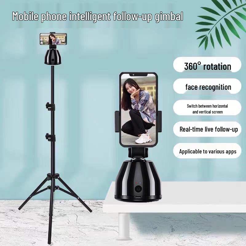360° Auto-Tracking Gimbal for Mobile Phones - Perfect for Live Streaming and Face Tracking