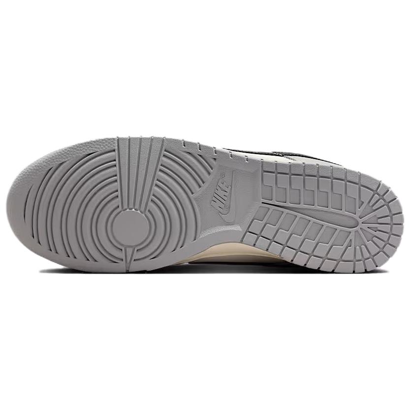 Nike Dunk Low Smoke Grey Men Sneakers Black Sail IB3079-101