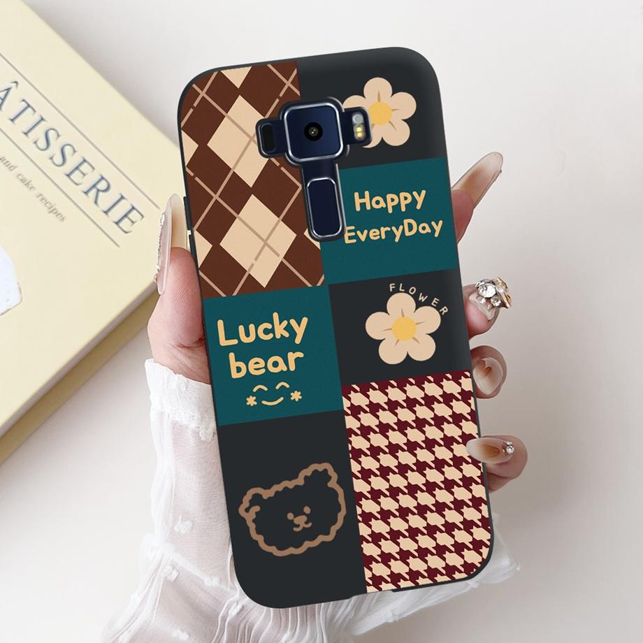 For ASUS Zenfone 3 ZE520KL Z017D 4 Max ZC520KL X008D 3 Max ZC520TL Case Soft Silicone Back Cover Love Heart Butterfly Flower Bag