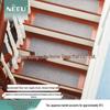 Self-Adhesive Stair Mats - Spiral & Solid Wood Carpet Steps