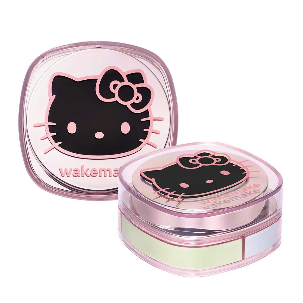 [Hello Kitty Black Edition] WAKEMAKE Stay Fixer Multi Color Powder 01 Pale Clear