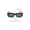 Fendi Logo Frame Irregular Shape Sunglasses Unisex Sunglasses Black FE40131I01A