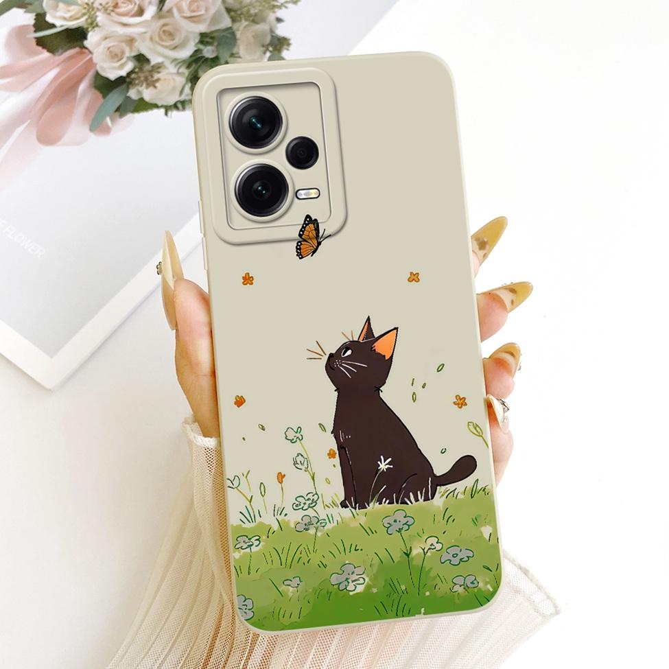Casing For Redmi Note 12 Pro 5G Cover Fashion Cartoon Cute Funny Painted Silicone Case 22101316G 22101316C 22101316I 23013RK75C