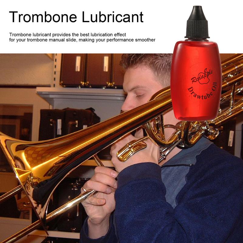 30ml Posaunen-Schmiermittel Schmiermittel Posaunen-Zugöl-Set Einfache Reinigung Für Musikinstrumente Pflegende Creme