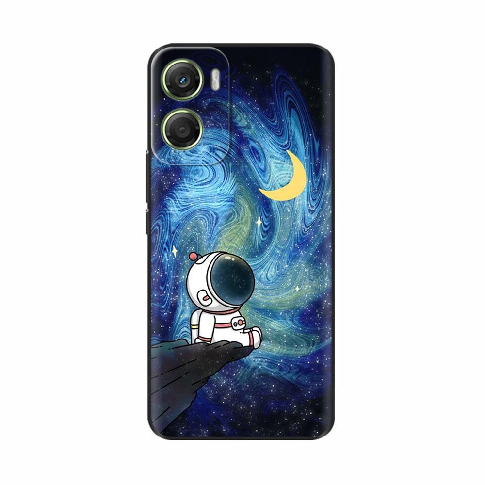 Per Motorola Moto G06 Custodia Carina Dinosauro Cartone Animato Copertura Morbido Silicone Custodie per Telefono per Moto G06 Custodia Power Antiurto TPU Coque
