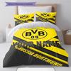 Bvb Fan Gear Custom Name Pattern Bedding Quilt Set Quilt Cover Pillowcase Home Birthday Gift(1 * Duvet Cover + 2 * Pillowcase, Without Core)