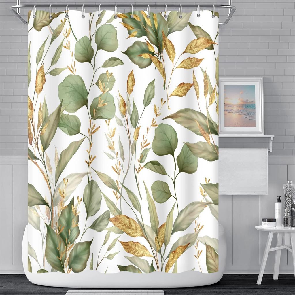 Cartoon Dinosaur Shower Curtains Colorful Cute Dino Funny Animals Pattern for Kids Neutral Shower Curtain Waterproof Fabric