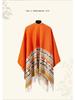 Women's Ethnic Shawl: Northwest Travel Cape, Thick Warm Scarf Cloak