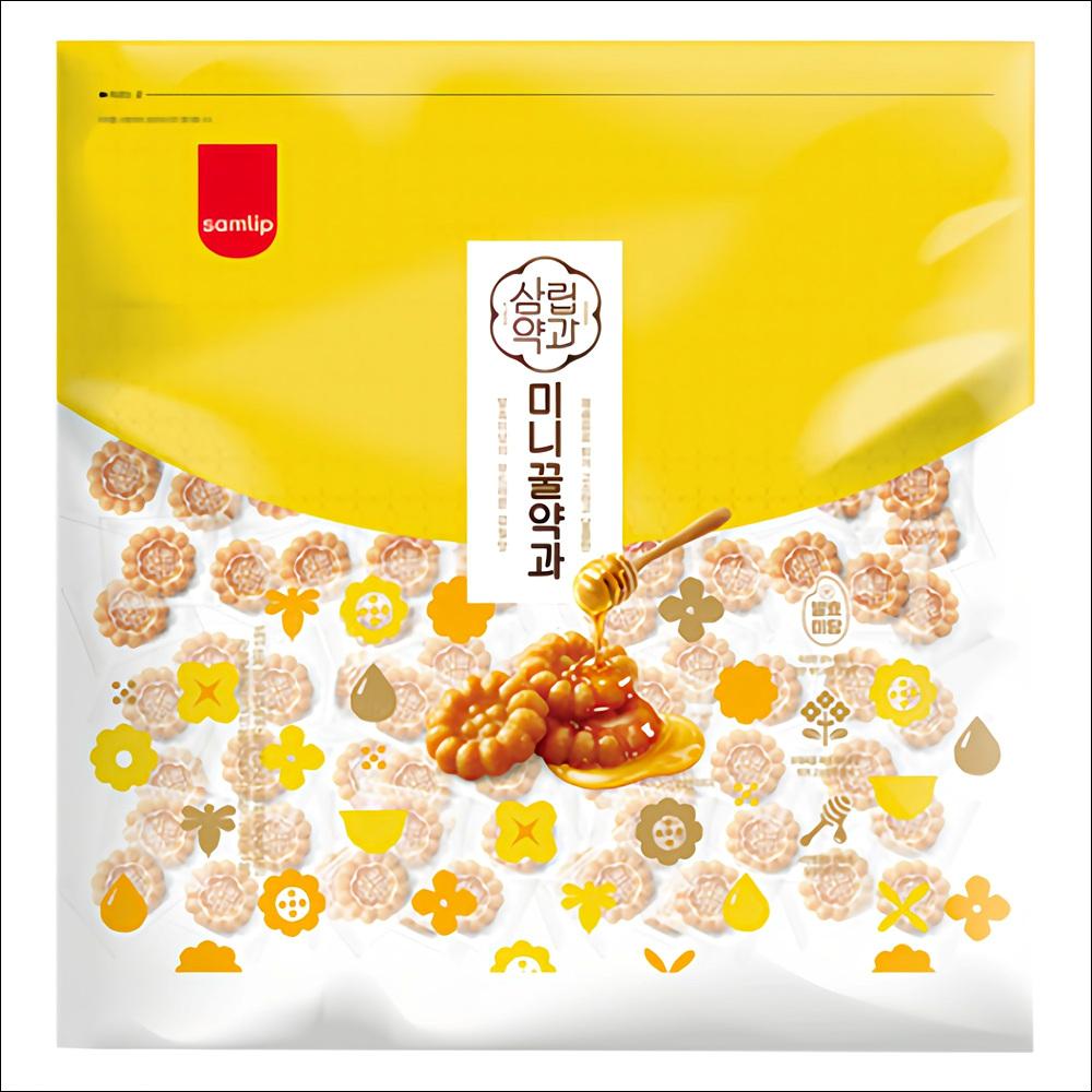 Samlip Mini Yakgwa (Traditional Honey Cookies) 1kg x 1 Pack 1kg x 1pack