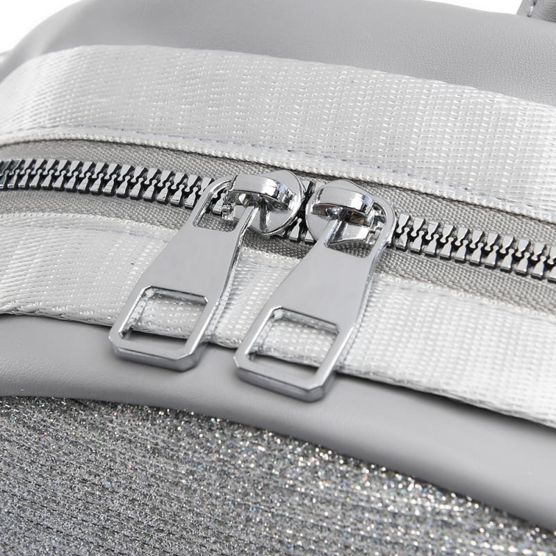 Patchwork Backpack Women's Diamond-Encrusted Large-Capacity Travel Backpack