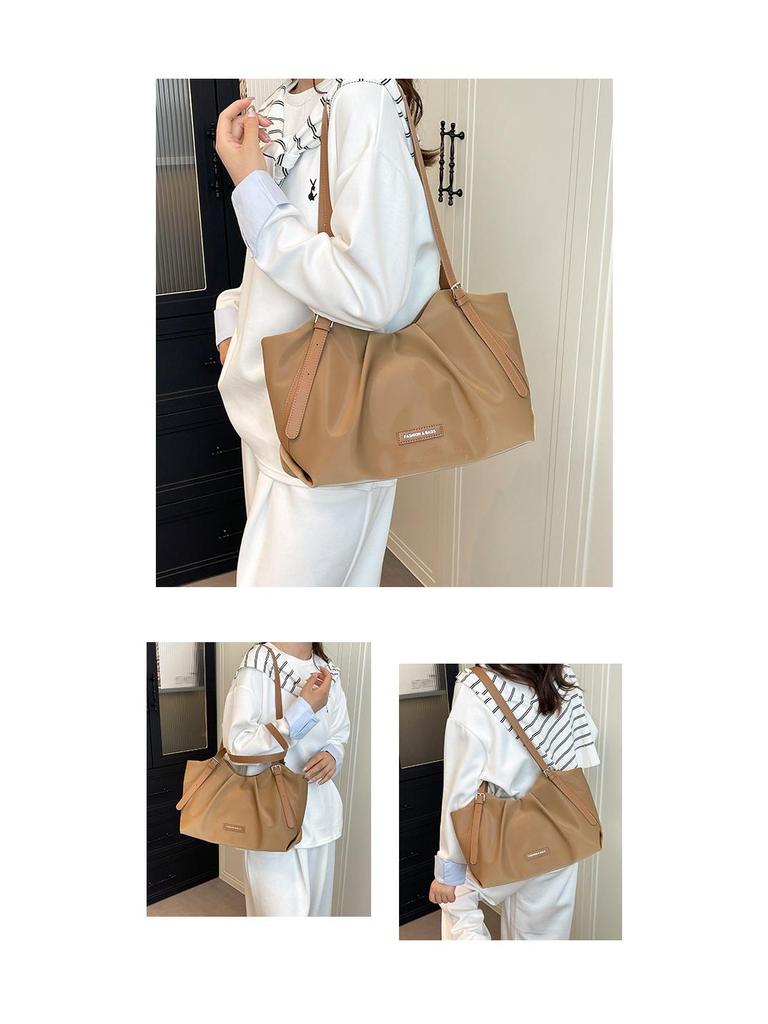 2025 Four Seasons Fashionable Versatile Tote: Simple, Casual, Niche Shoulder & Underarm Bag