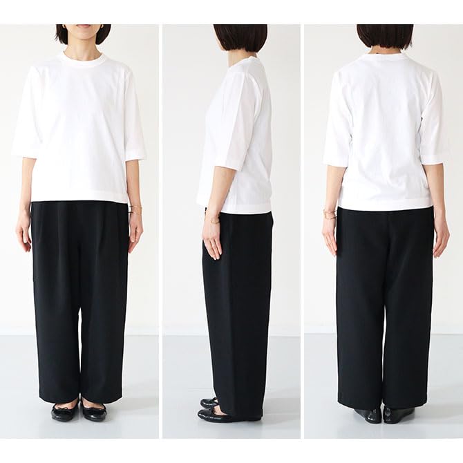 homspun Sleeve Jersey 6370 Women's 6/4 T-Shirt (Sashimi) (JP, Alphabet, S, Sashimi)