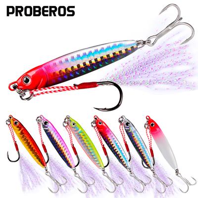 Iron Plate Remote Investment Lure Bait Dropped Iron Plate From A Distance, S-spoon Leech Sequin, Blood Slot, Feather Hook, Metal False Bait, Fish Bait